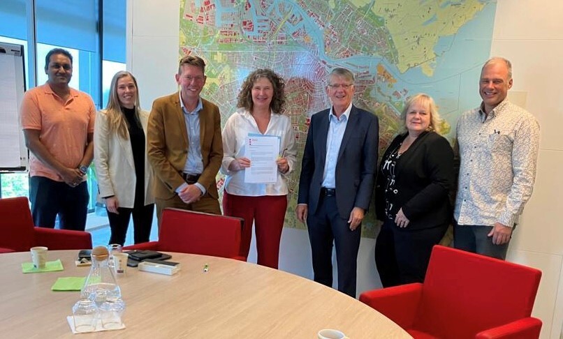 Ondertekening samenwerking gemeenten Werkstad OverAmstel